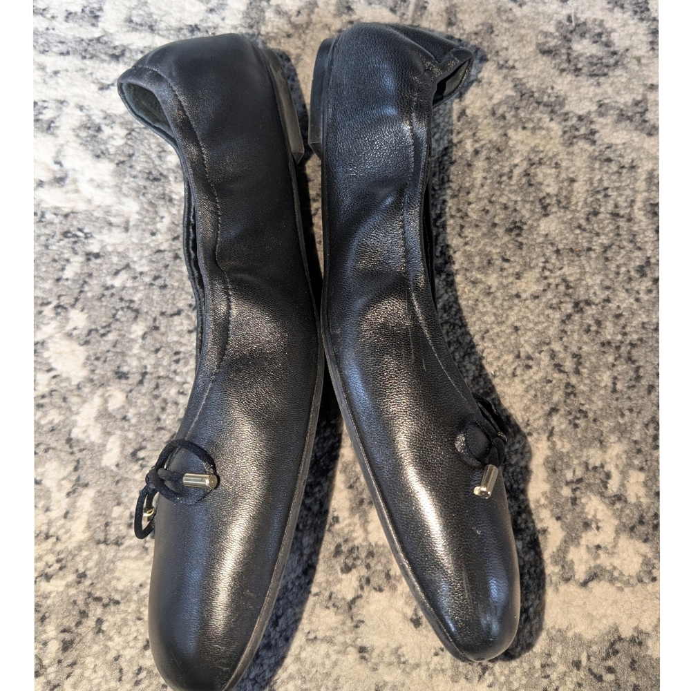 Stuart Weitzman Bardot Bow Square Toe Flat - image 4